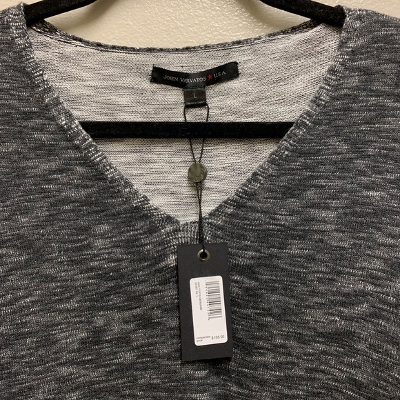 NWT John Varvatos Star USA | V-Neck Knit Sweater - Picture 5 of 6
